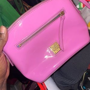 authentic dooney crossbody purse with long strap